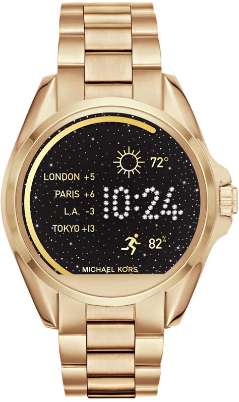 michael kors bradshaw gold tone watch|michael kors access smartwatch bradshaw.